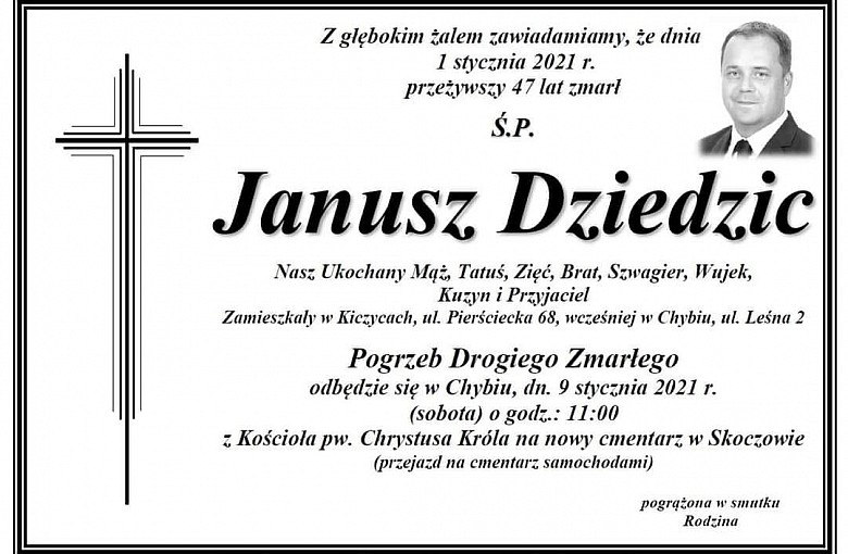 ś.p Janusz Dziedzic